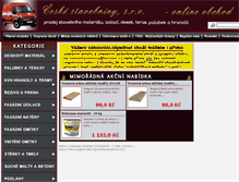 Tablet Screenshot of ceskestavebniny.eu